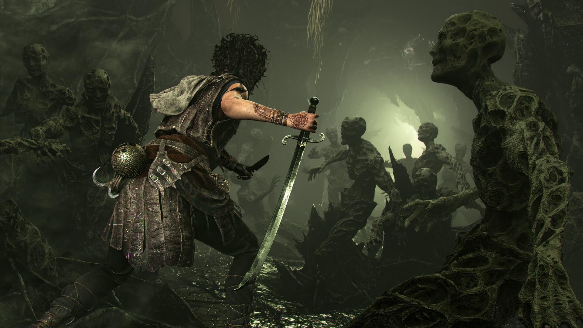 Sword against undead — From Hell It Rose